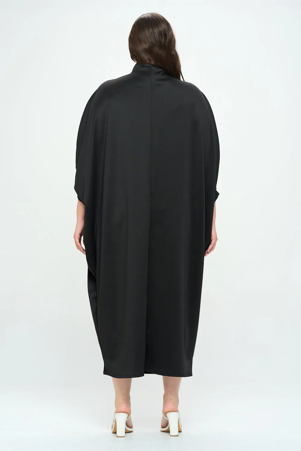 Potter Cape Kaftan Midi Dress