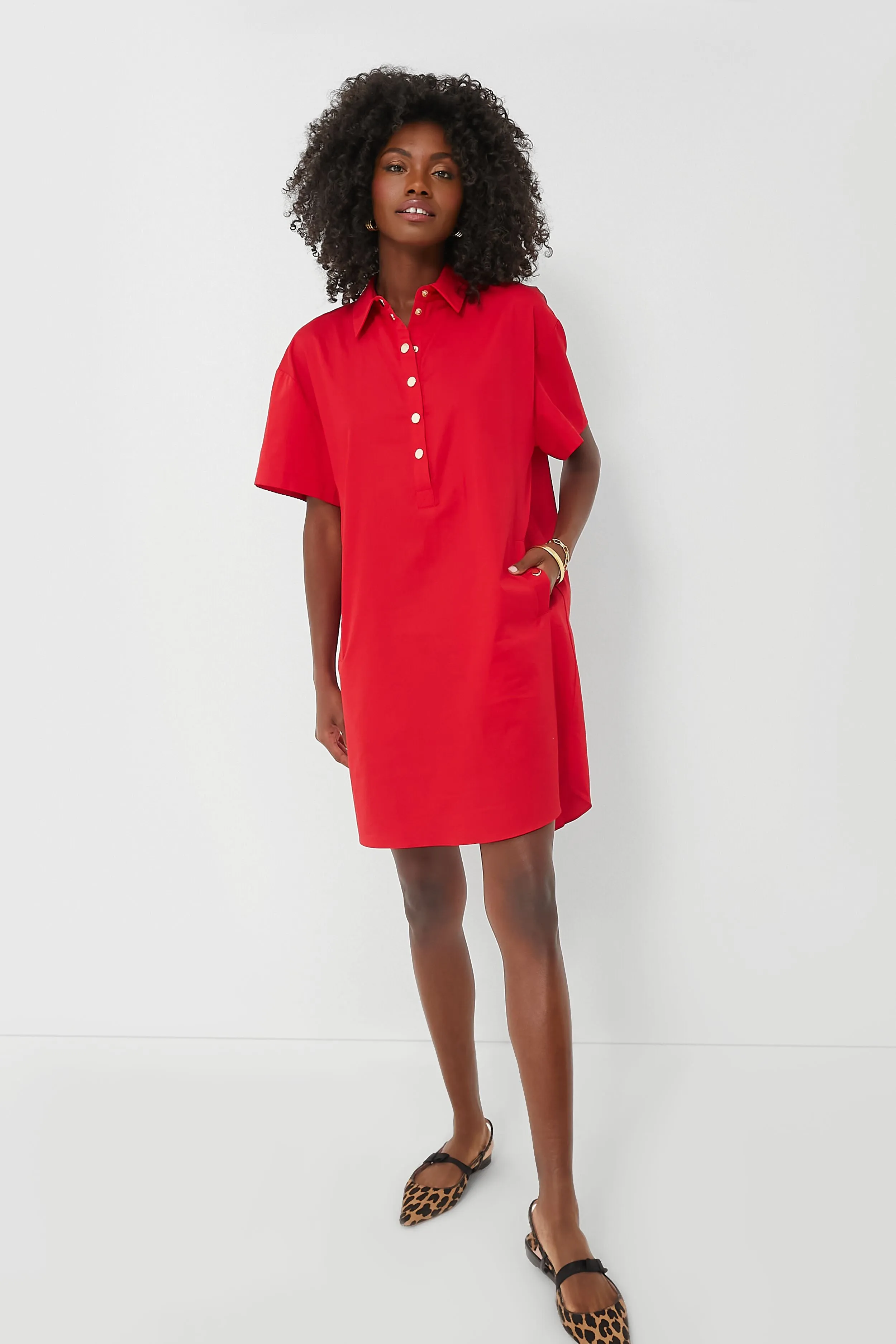 Red Oakley Dress