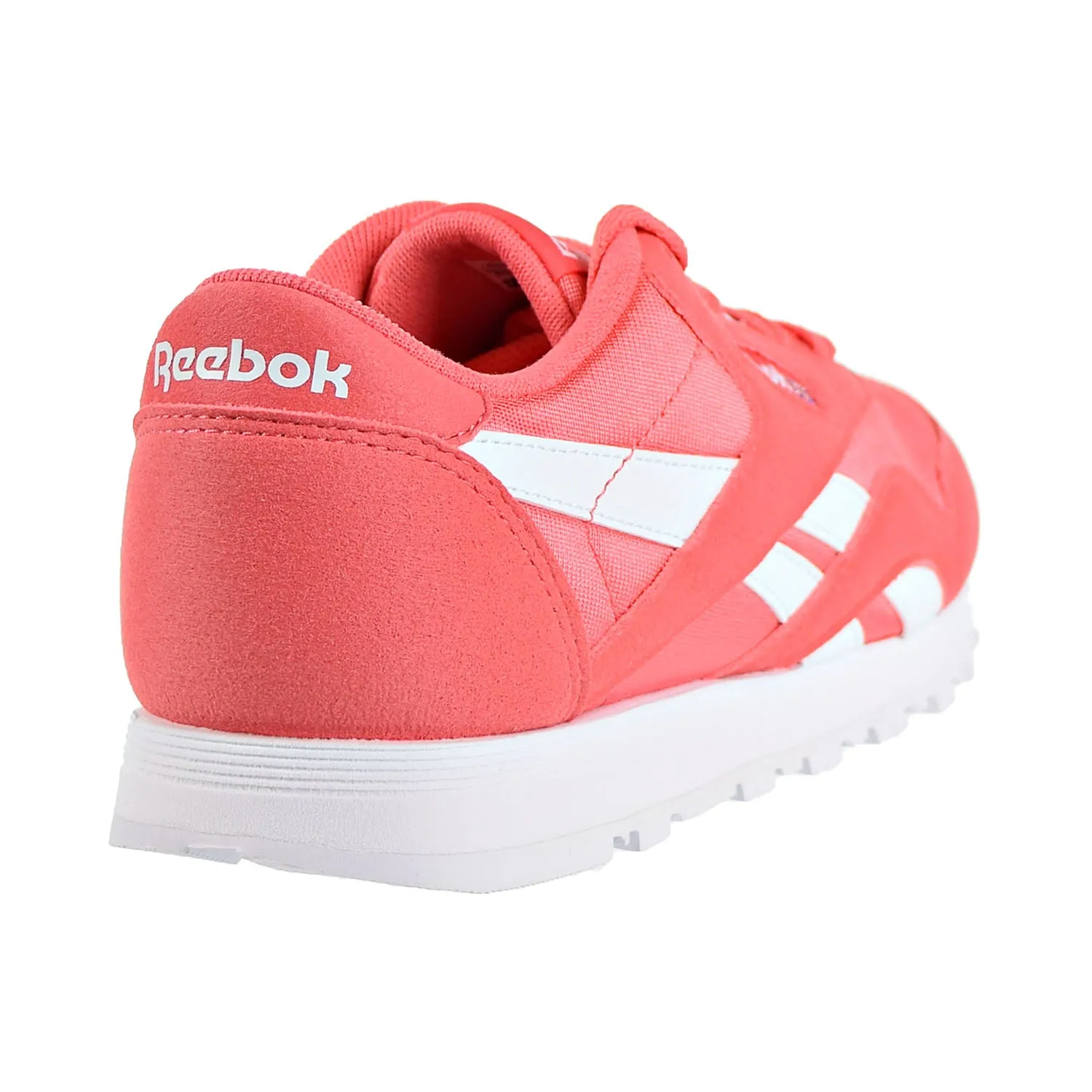 Reebok Classic Nylon Big Kids Shoes Bright Rose/White