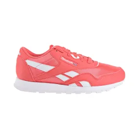 Reebok Classic Nylon Big Kids Shoes Bright Rose/White