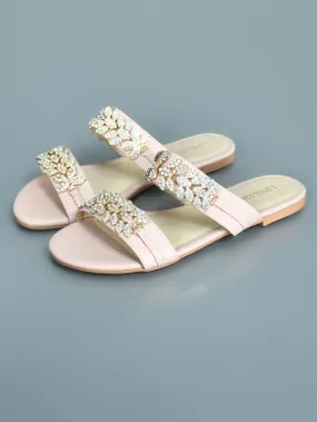 Rhinestone Strap Slides