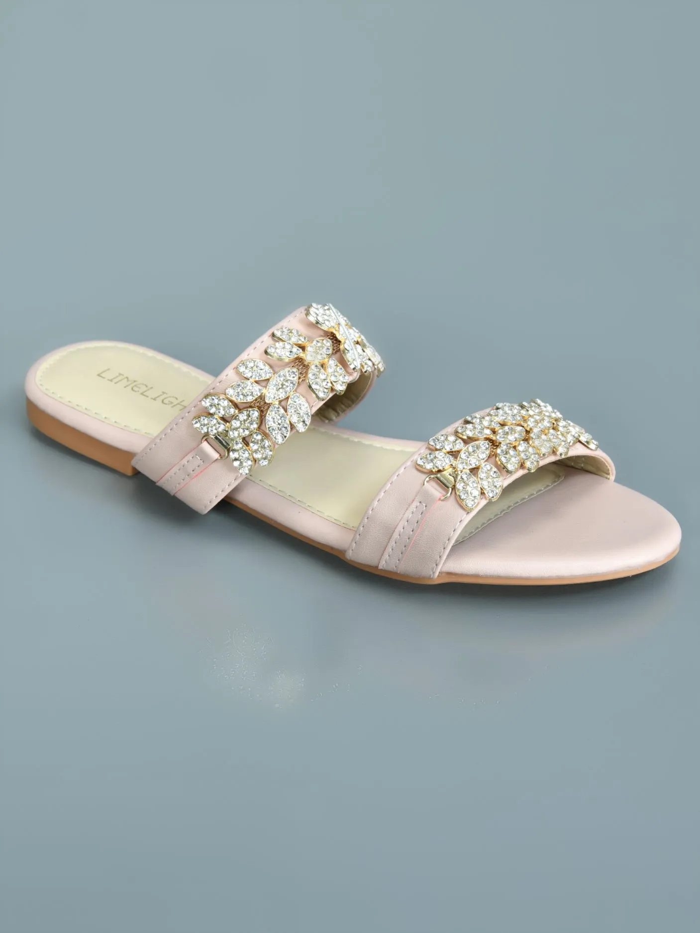 Rhinestone Strap Slides