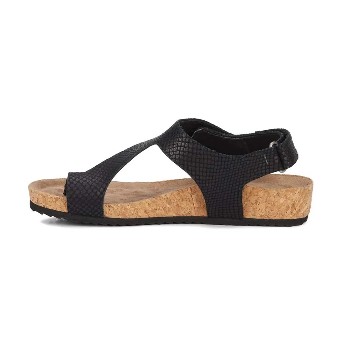 Ros Hommerson Preston Women's Adjustable Straps Sandal In Black