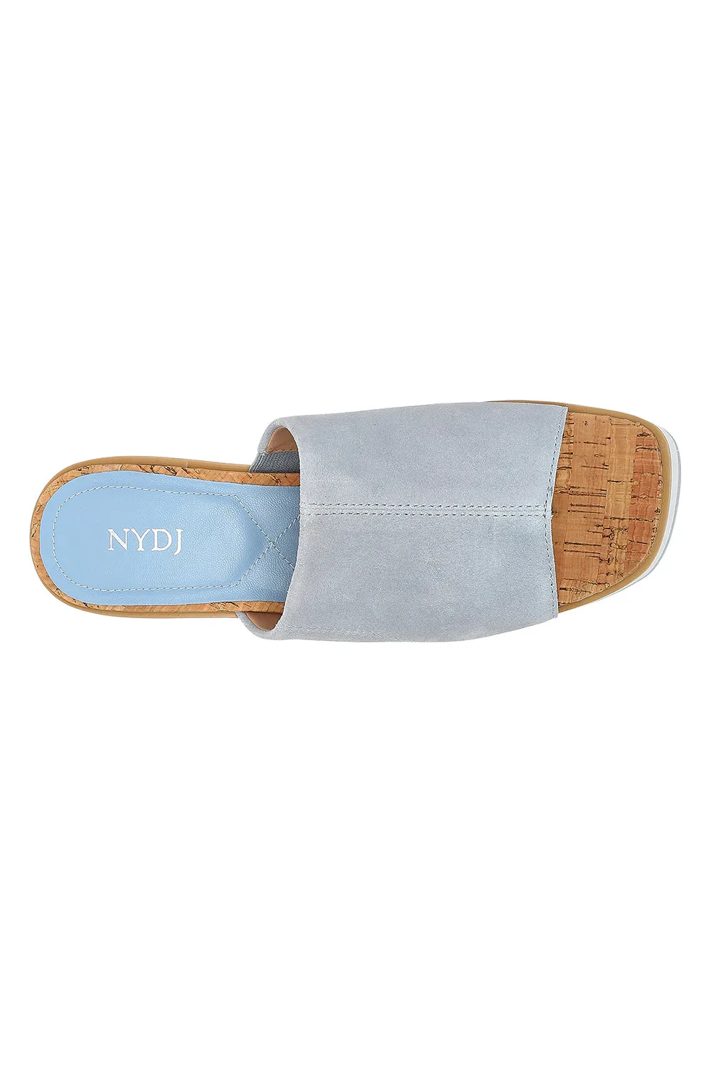 Rysa Wedge Sandals - Denim