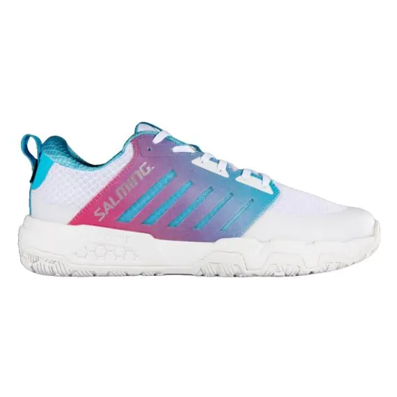 Salming Recoil Strike White Cyan Unisex