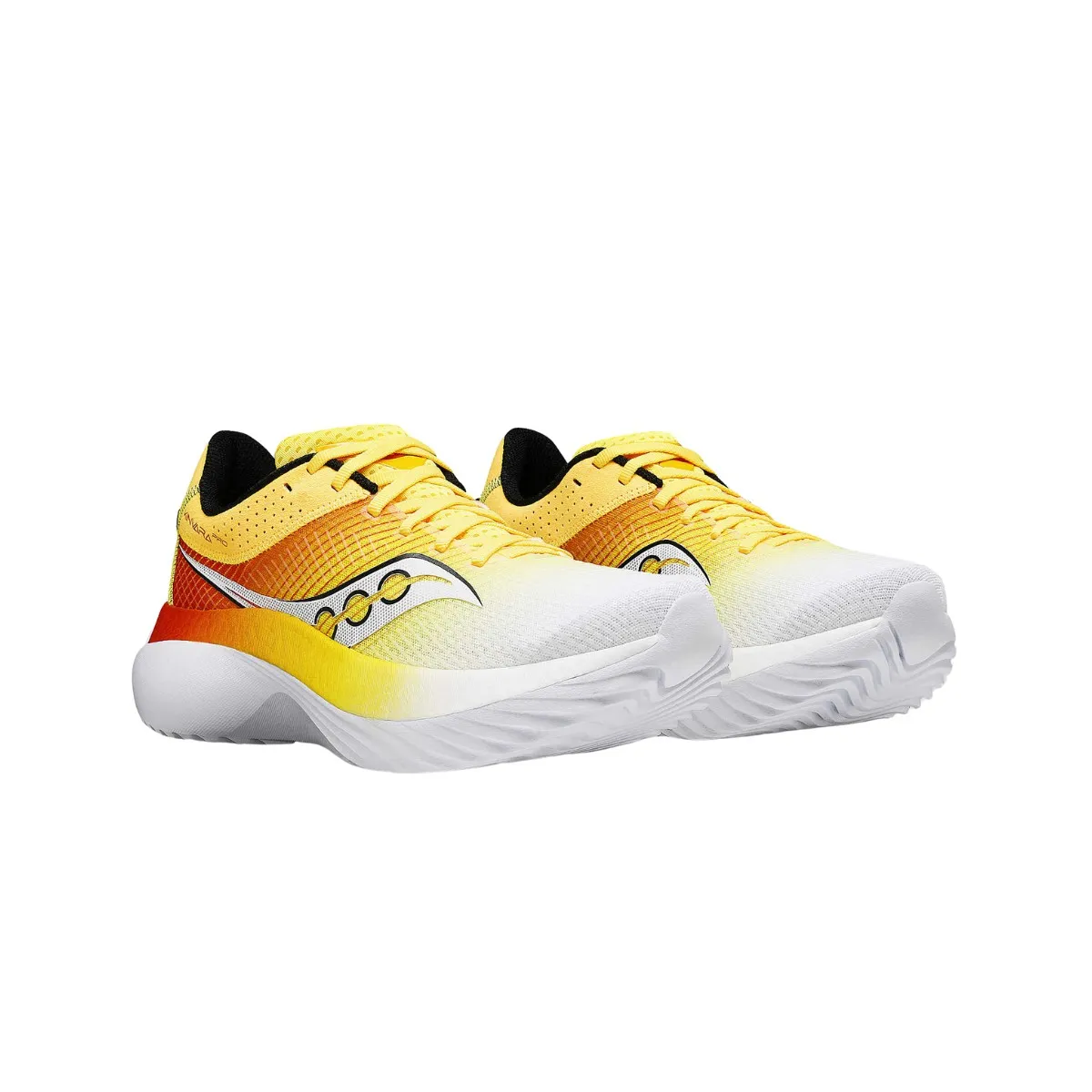 Saucony Kinvara Pro Yellow Red SS24 Sneakers