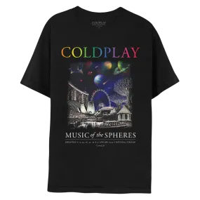 Singapore January 2024 Music Of The Spheres Tour Tee - Limited Edition