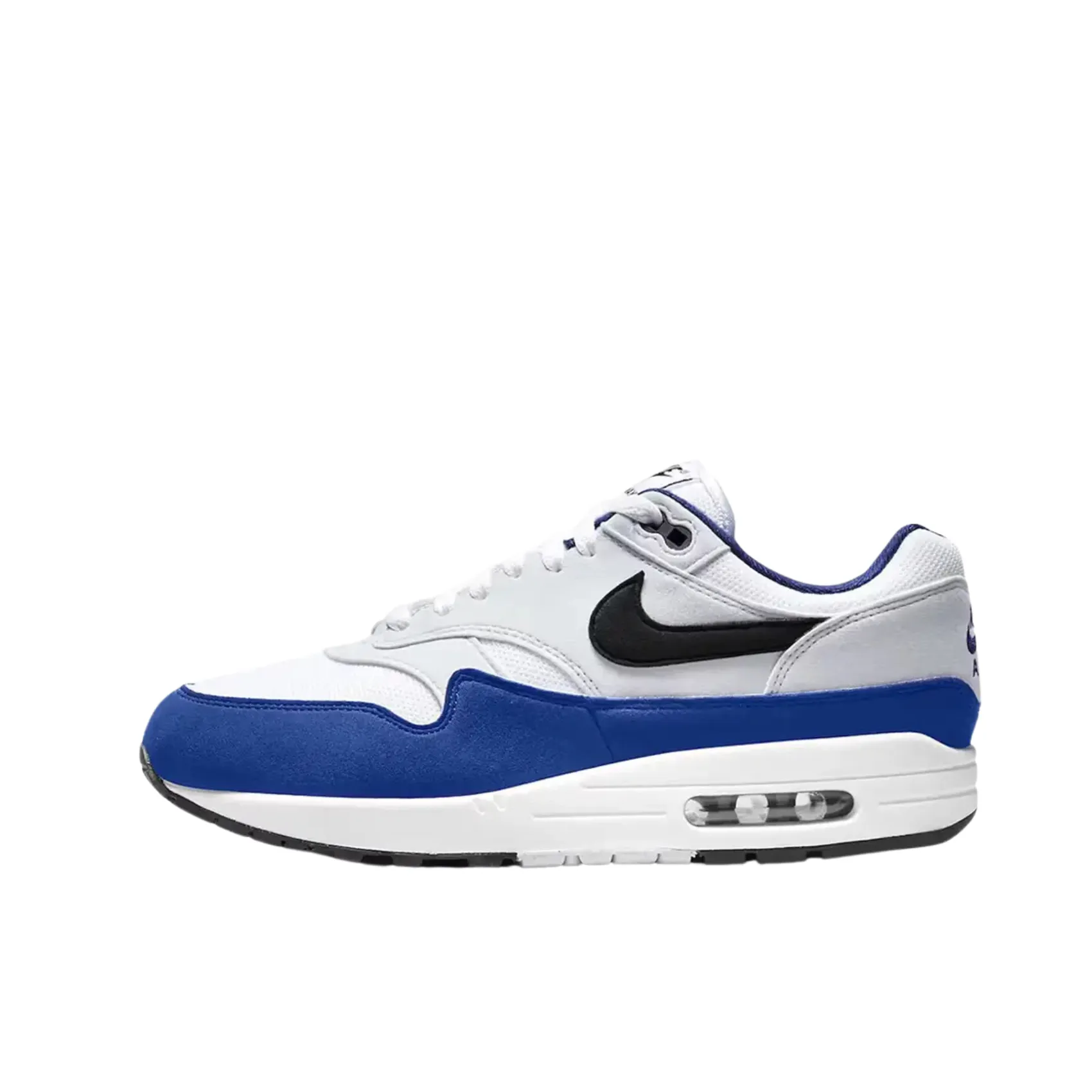 Sneakers Nike Air Max 1 - White/Black-Deep Royal Blue