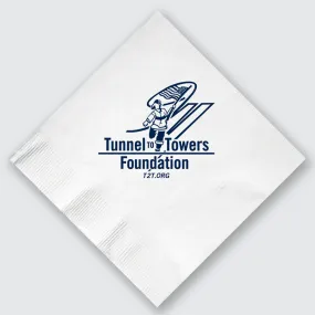 T2T Event Beverage Napkins - 25 PACK (White)