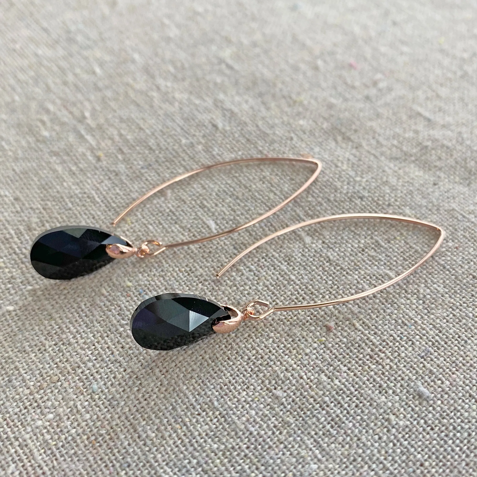 Teardrop Marquise Earrings