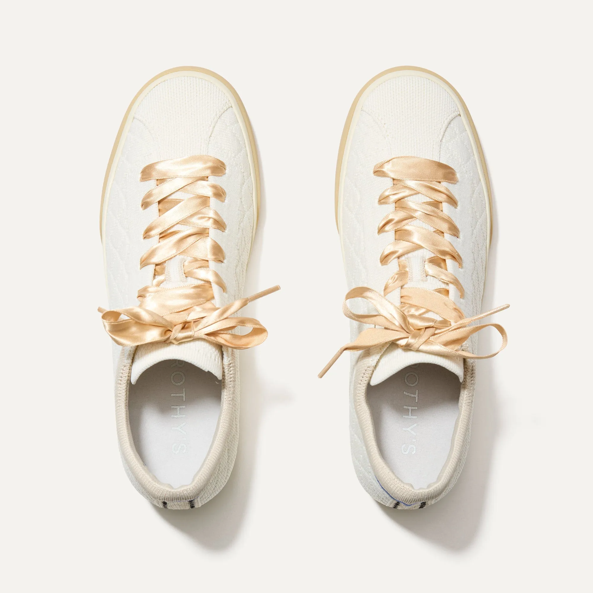 The Lace Up Sneaker - Quilted Cloud