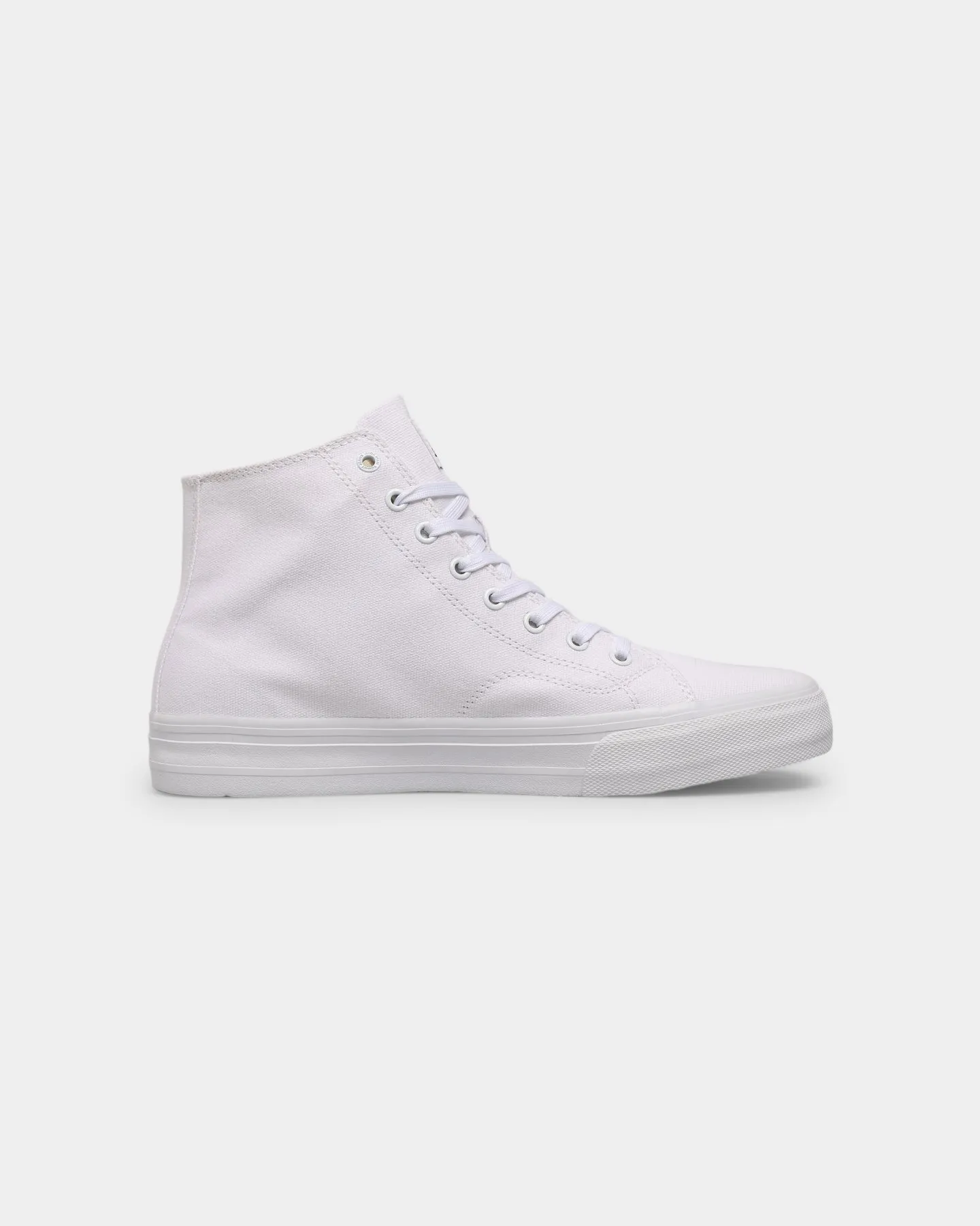 Tommy Jeans Long Lace Midcut Vulcanized Sneaker White