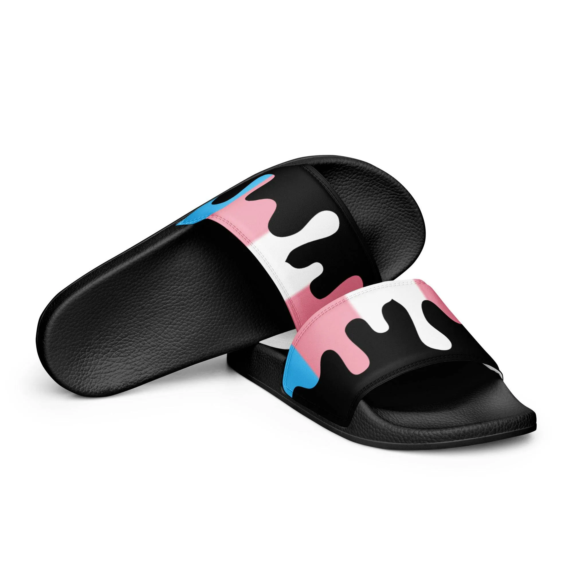 Trans Pride Melting Men’s Size slides