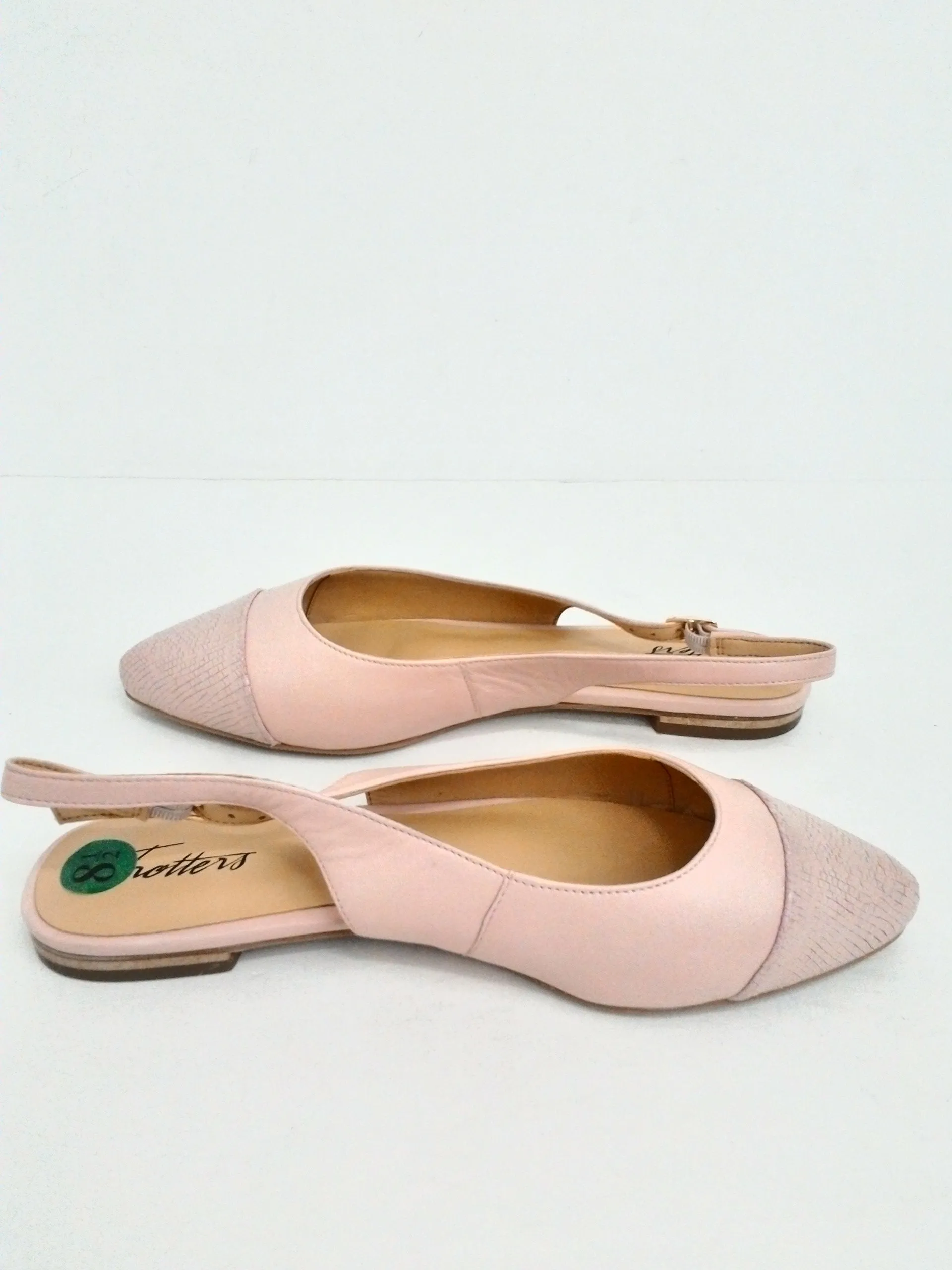 Trotters Women's Pink Flats Size 8.5 W