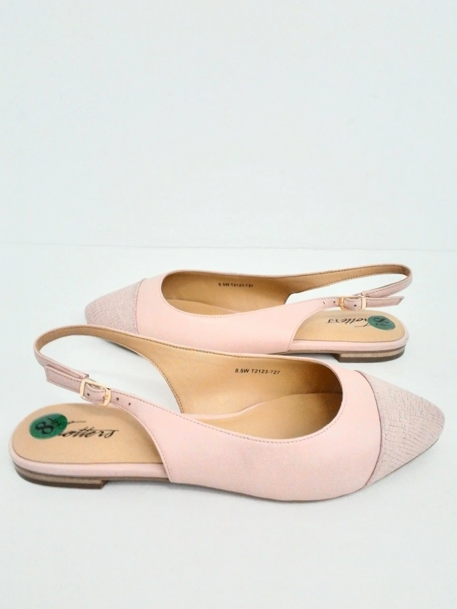 Trotters Women's Pink Flats Size 8.5 W