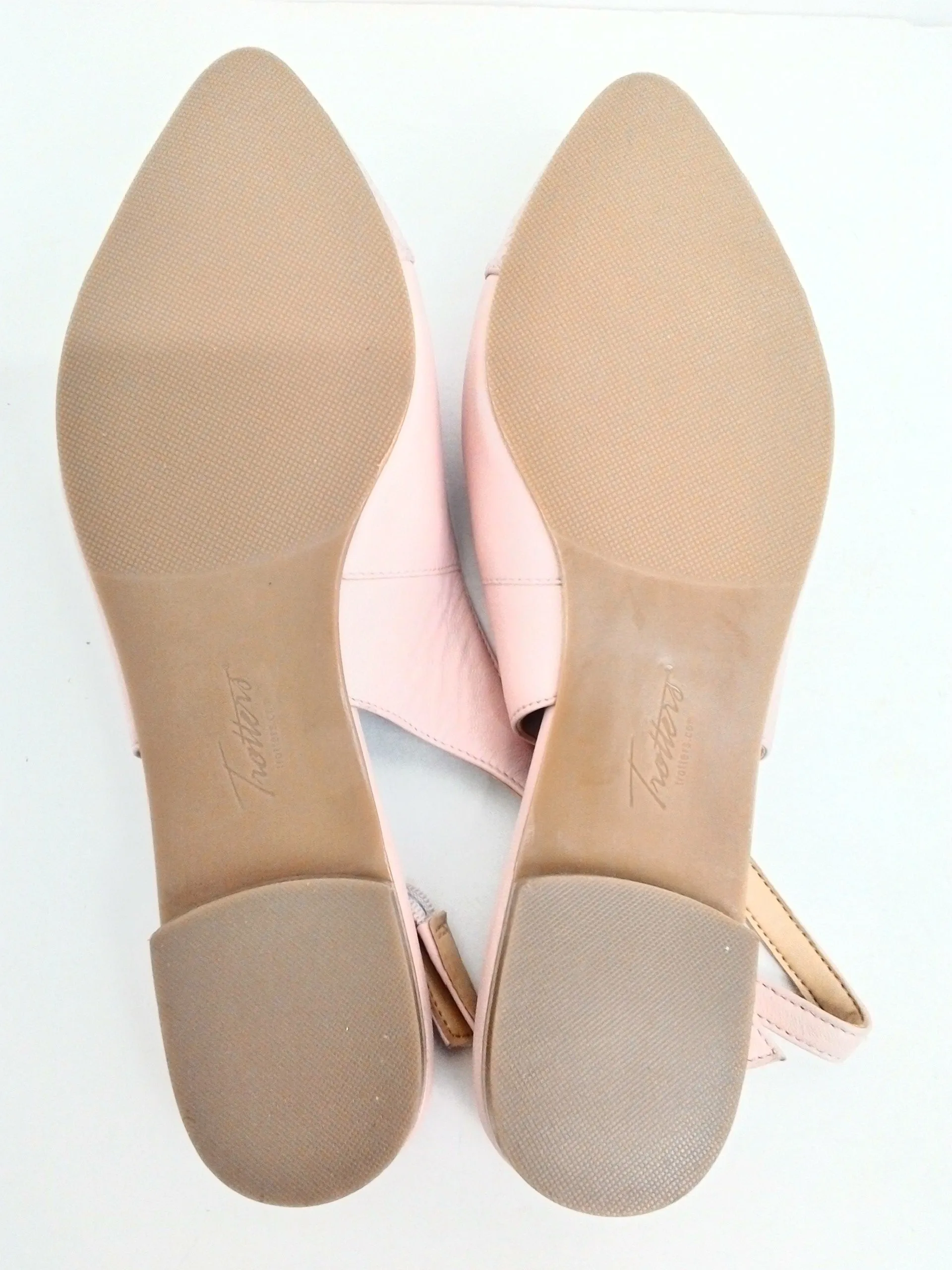 Trotters Women's Pink Flats Size 8.5 W