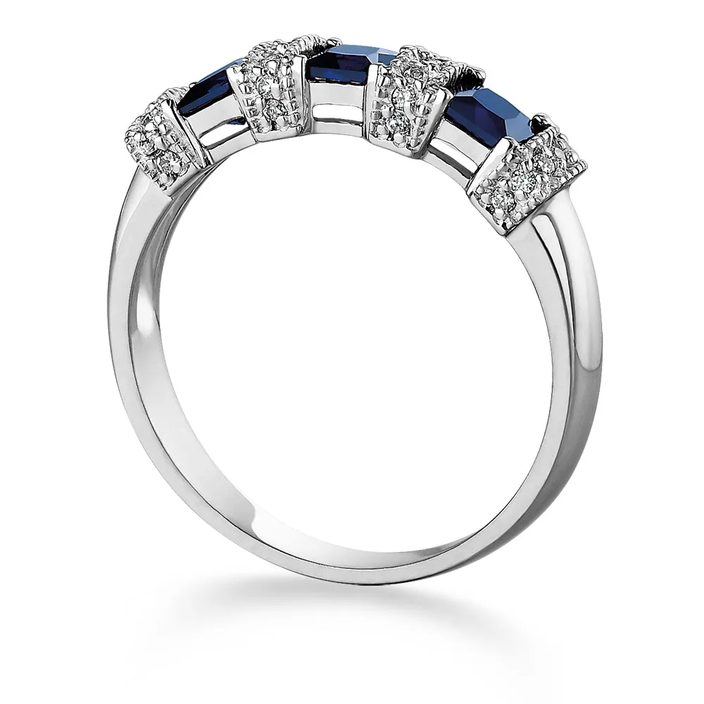 Tru-Sapphire Frozen Parfait Ring