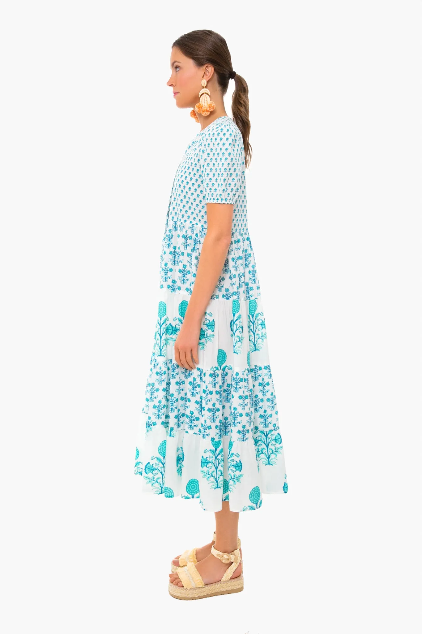 Turquoise Daphne Dress