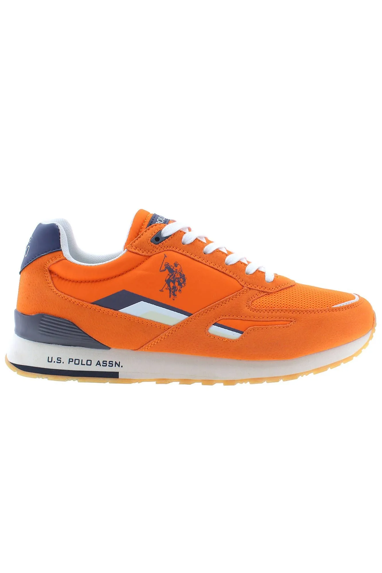 U.S. POLO ASSN. Orange Polyester Men Sneaker