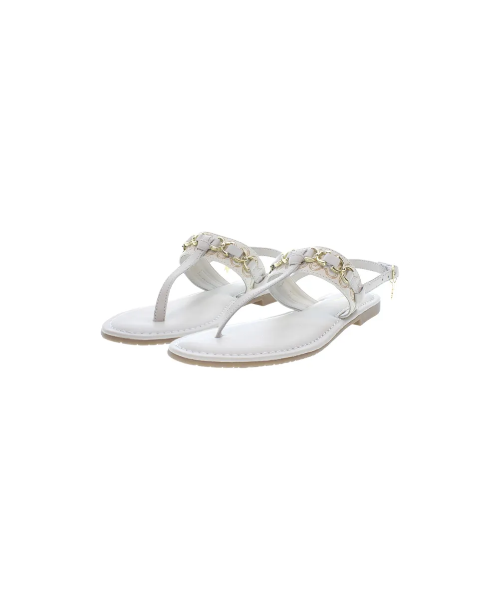 US POLO WOMENS LEATHER SANDAL