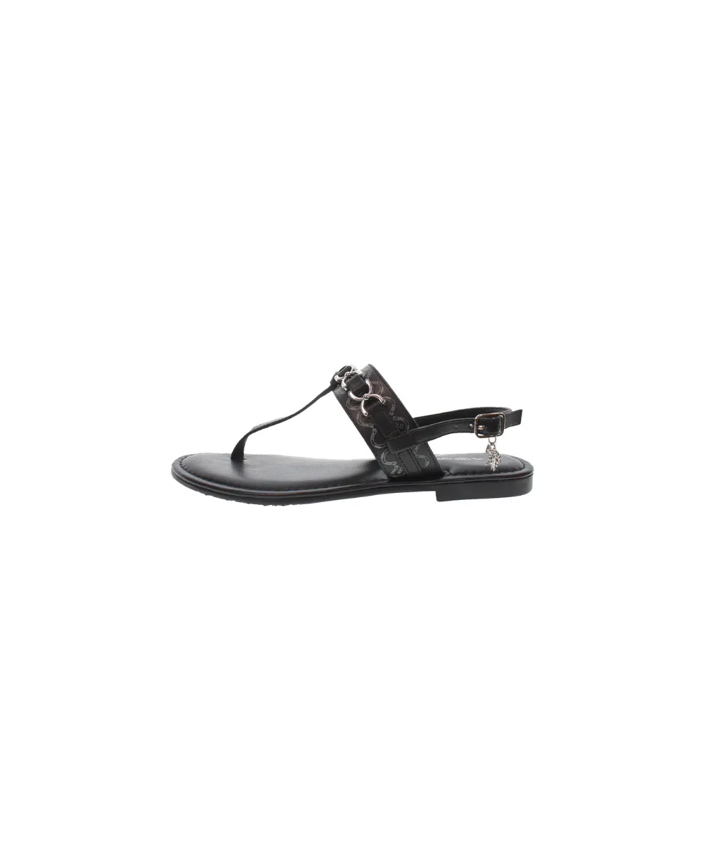 US POLO WOMENS LEATHER SANDAL