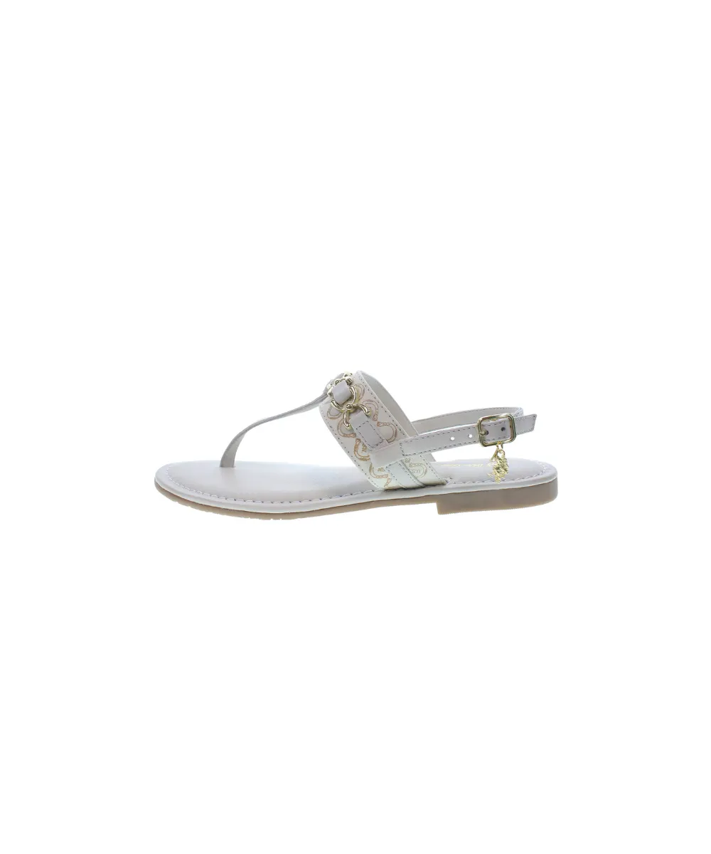 US POLO WOMENS LEATHER SANDAL