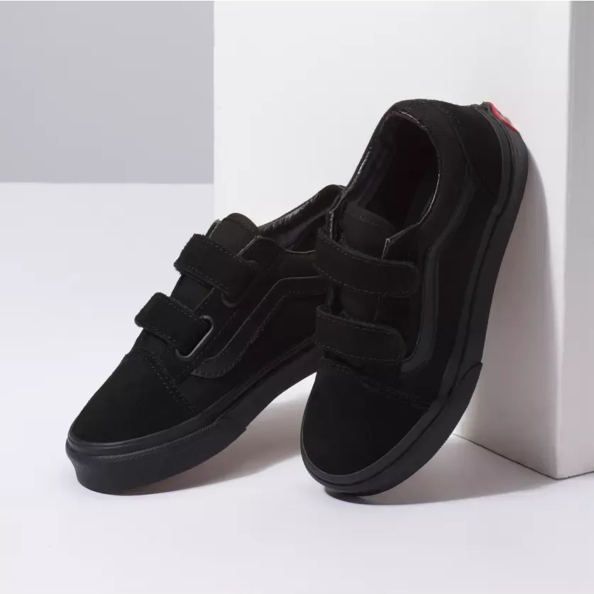 Vans Old Skool Velcro - Black/Black