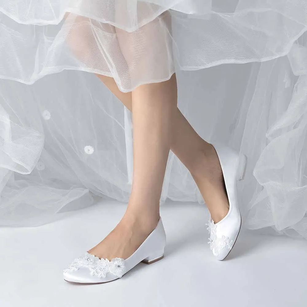 Wedding Flats for bride comfortable event shoes