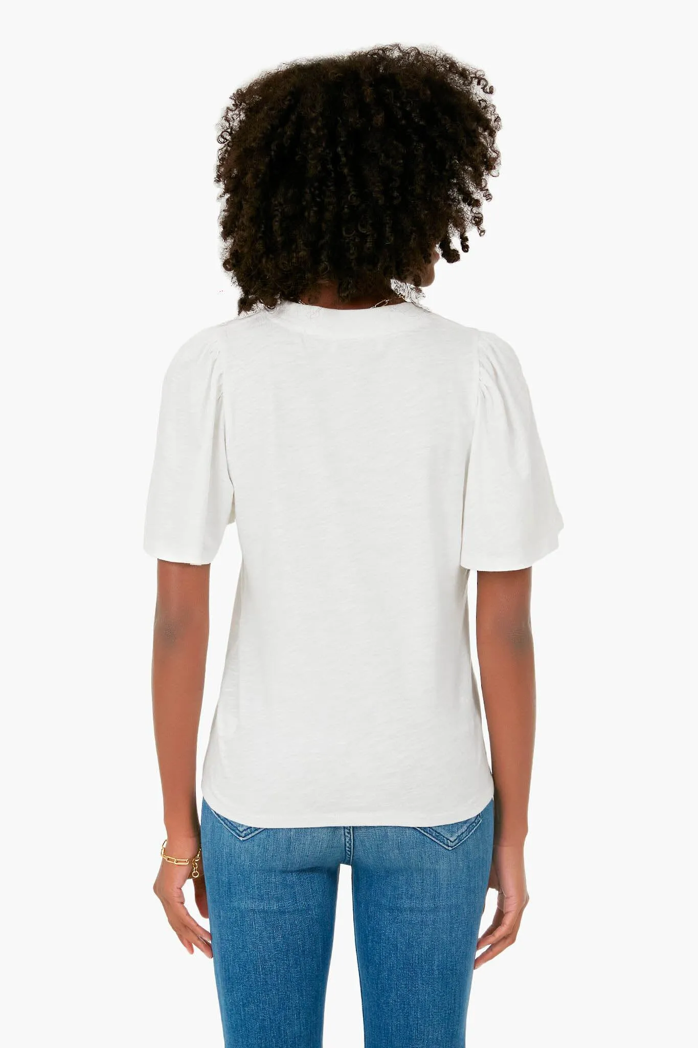 White Tommy Short Sleeve Crewneck