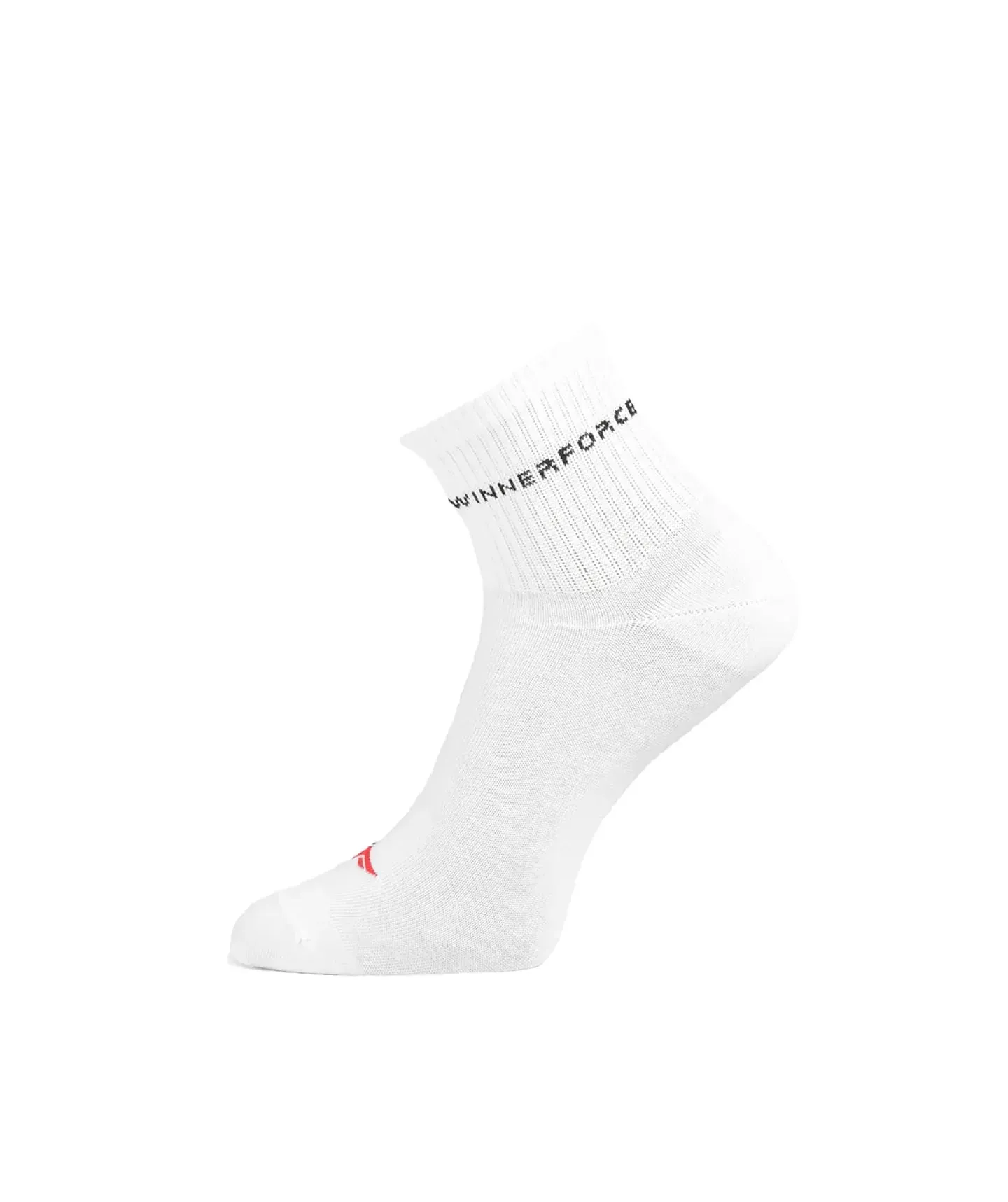 Winnerforce Unisex Smoothy Socks White, Black & Grey -  3 Pairs