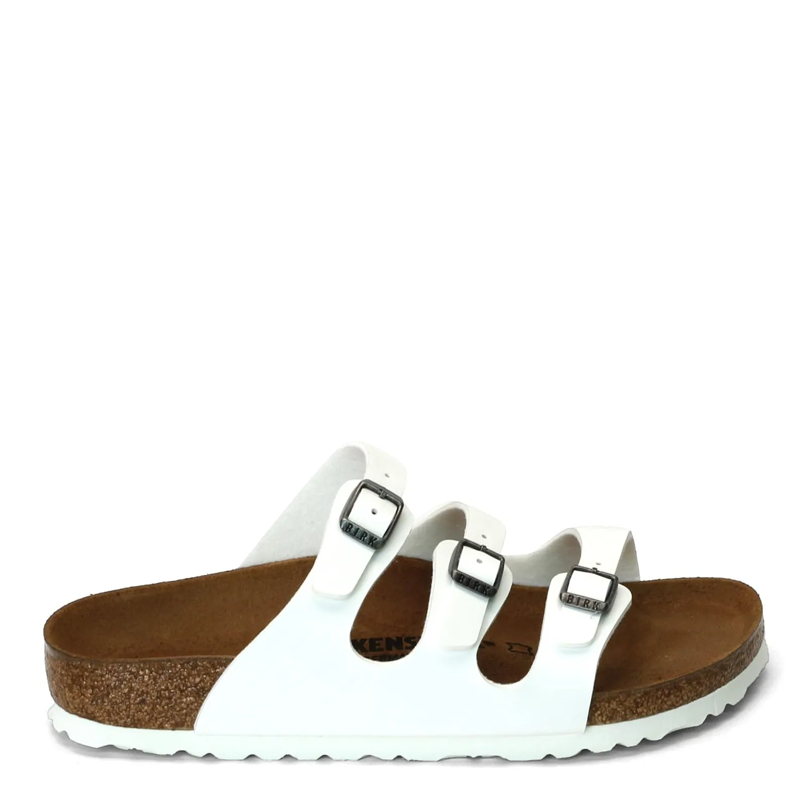 Women's Shoes Birkenstock FLORIDA Slide Sandals 1017067 WHITE BIRKO-FLOR