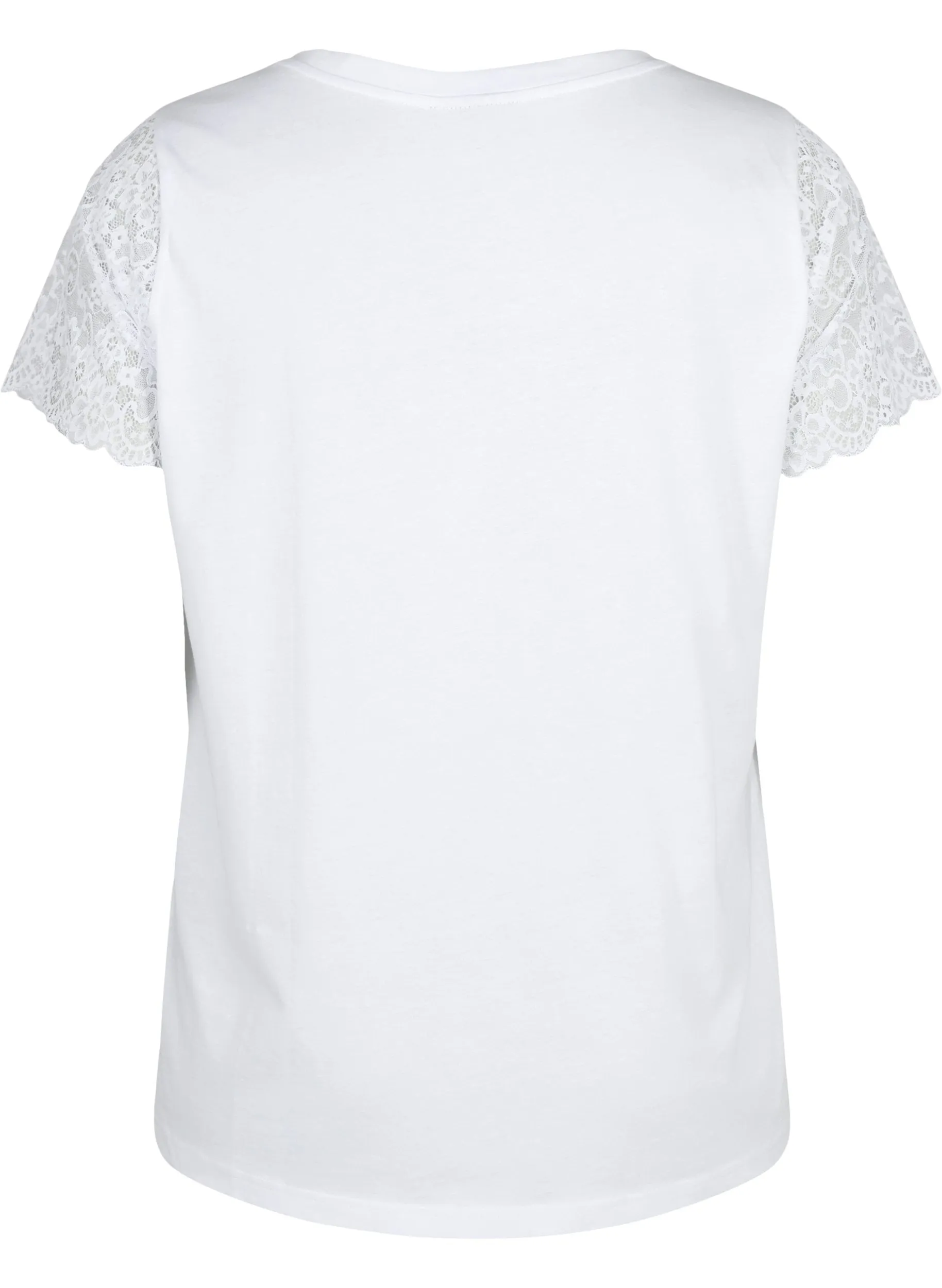 Zizzi Brynn T-Shirt in White